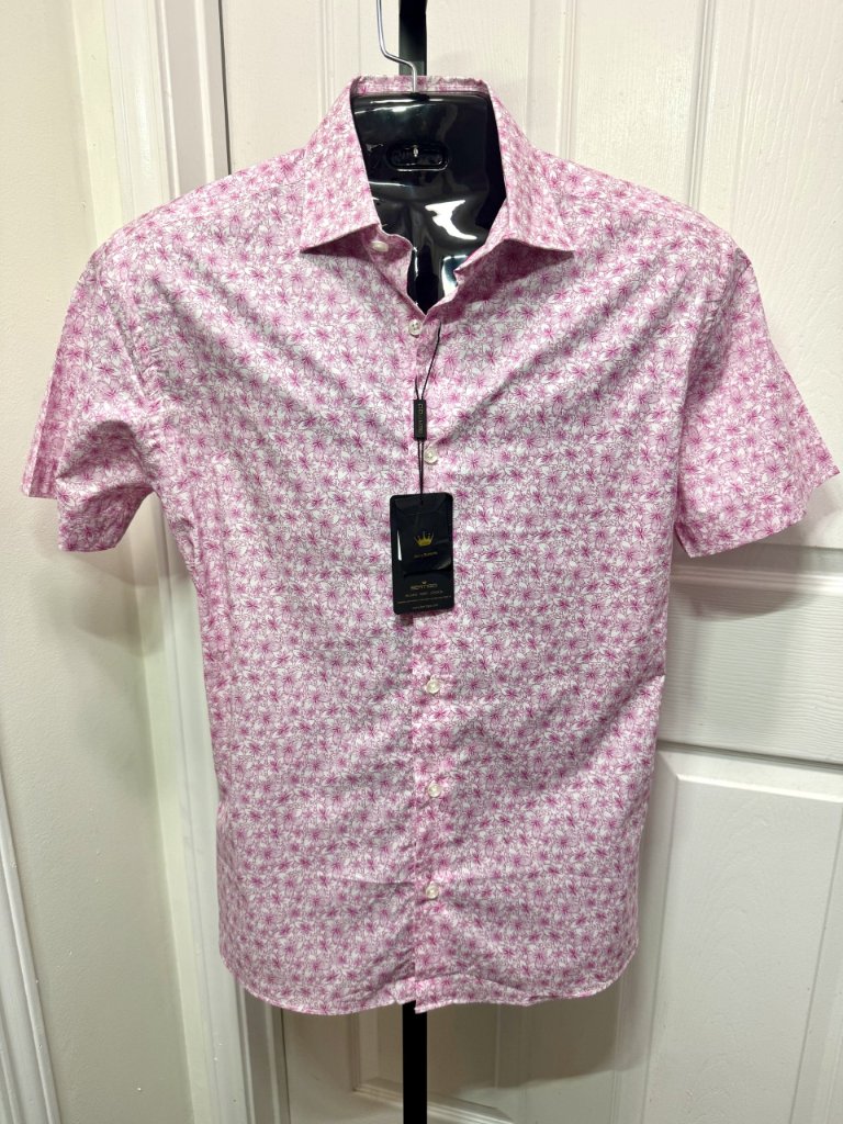 Bertigo Short Sleeve Shirt Vernon52  Large Brand New